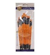 Keep Smiling Paint Brush set Filbert shape 10Pcs
